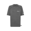 FCS LYCRA M CORTA RASH VEST HEATHER GREY LARGE
