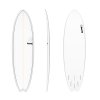 TORQ TET 6'10'' FISH WHITE PINLINE 46LT