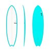 TORQ TET 6'3'' FISH PINLINE COLOR MIAMI BLUE 36LT