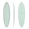 TORQ TET 6'8" FUN CLASSIC COLOR PALM+PATTERN 41.8LT