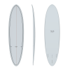 TORQ TET 7'2" FUN CLASSIC COLOR GRAY PATTERN  47.2LT