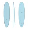 TORQ TET 7'8" FUN V+ CLASSIC COLOR BLUE+PATTERN  64LT