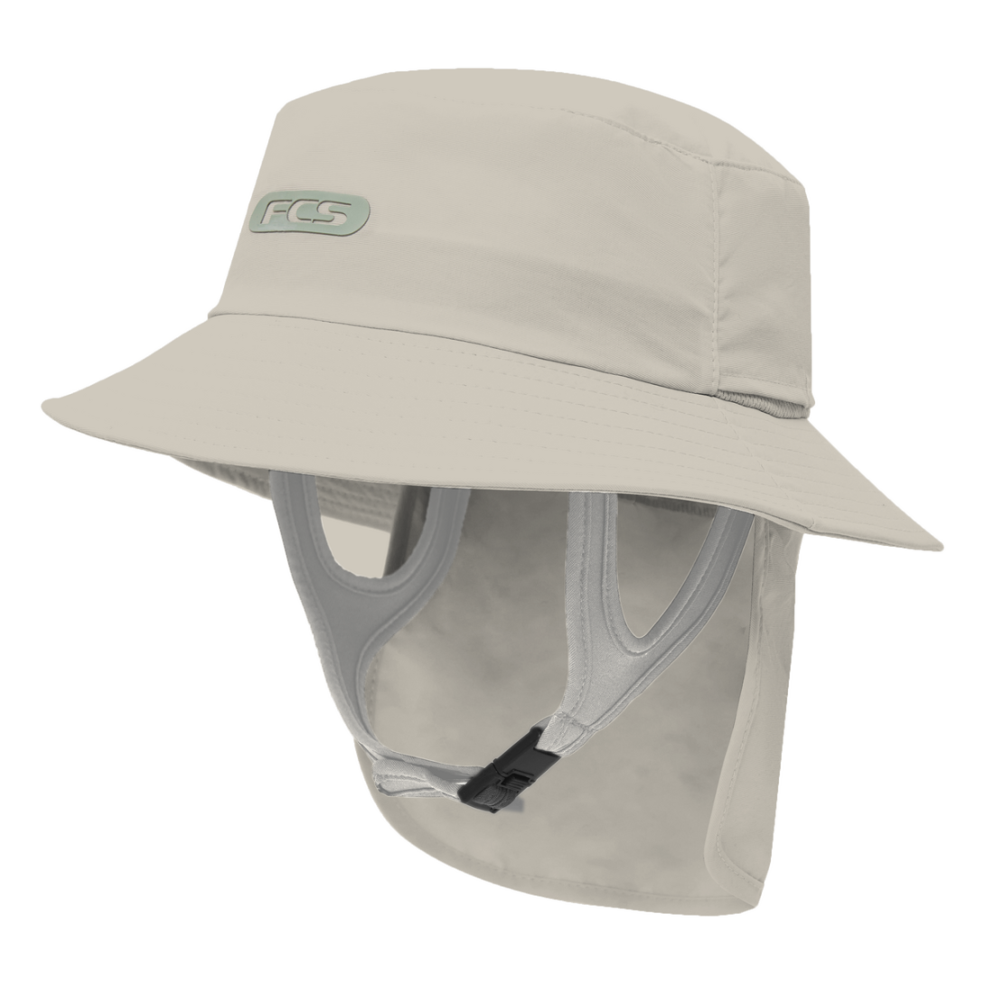 FCS ESSENTIAL SURF BUCKET HAT WARM GREY XLARGE