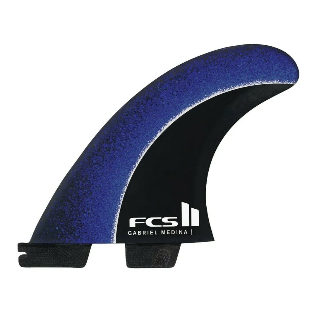 FCS II GABRIEL MEDINA PC XLARGE AIRCORE BLU TRI FINS NEW