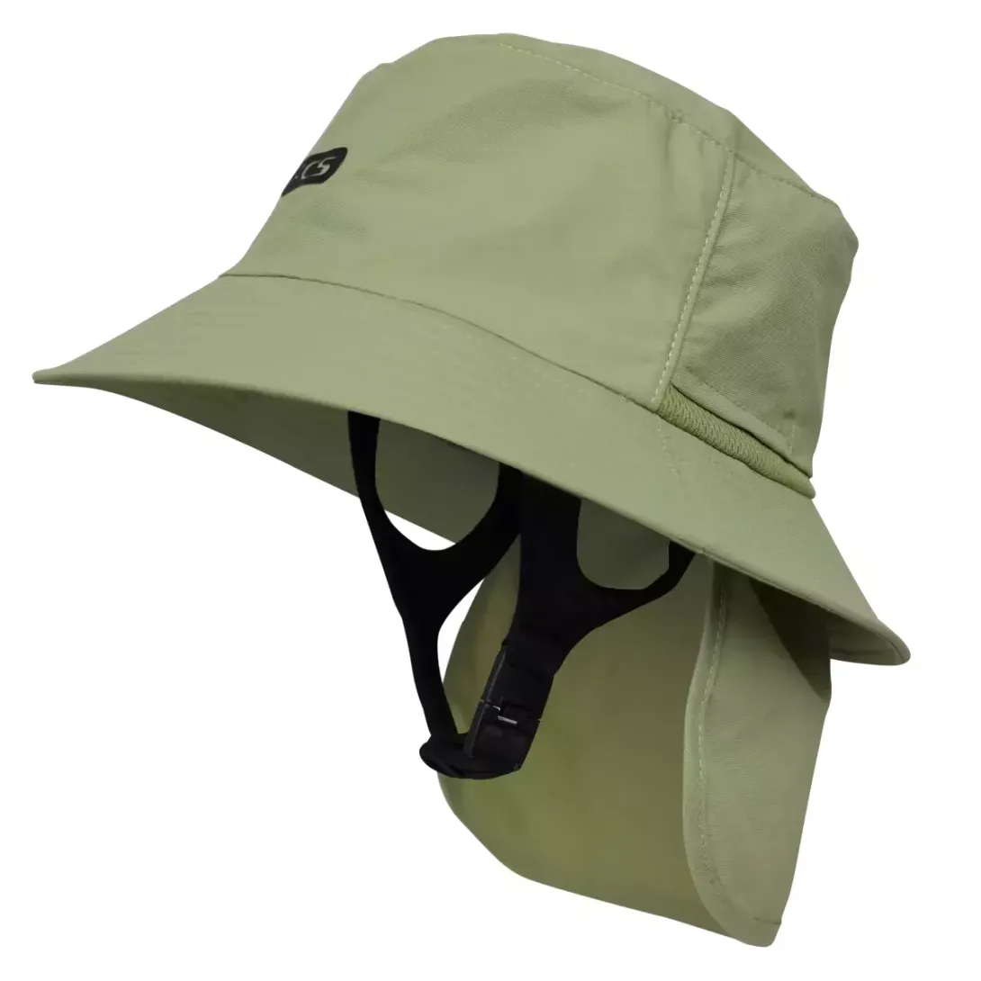 FCS ESSENTIAL SURF BUCKET HAT EUCALYPTUS XLARGE