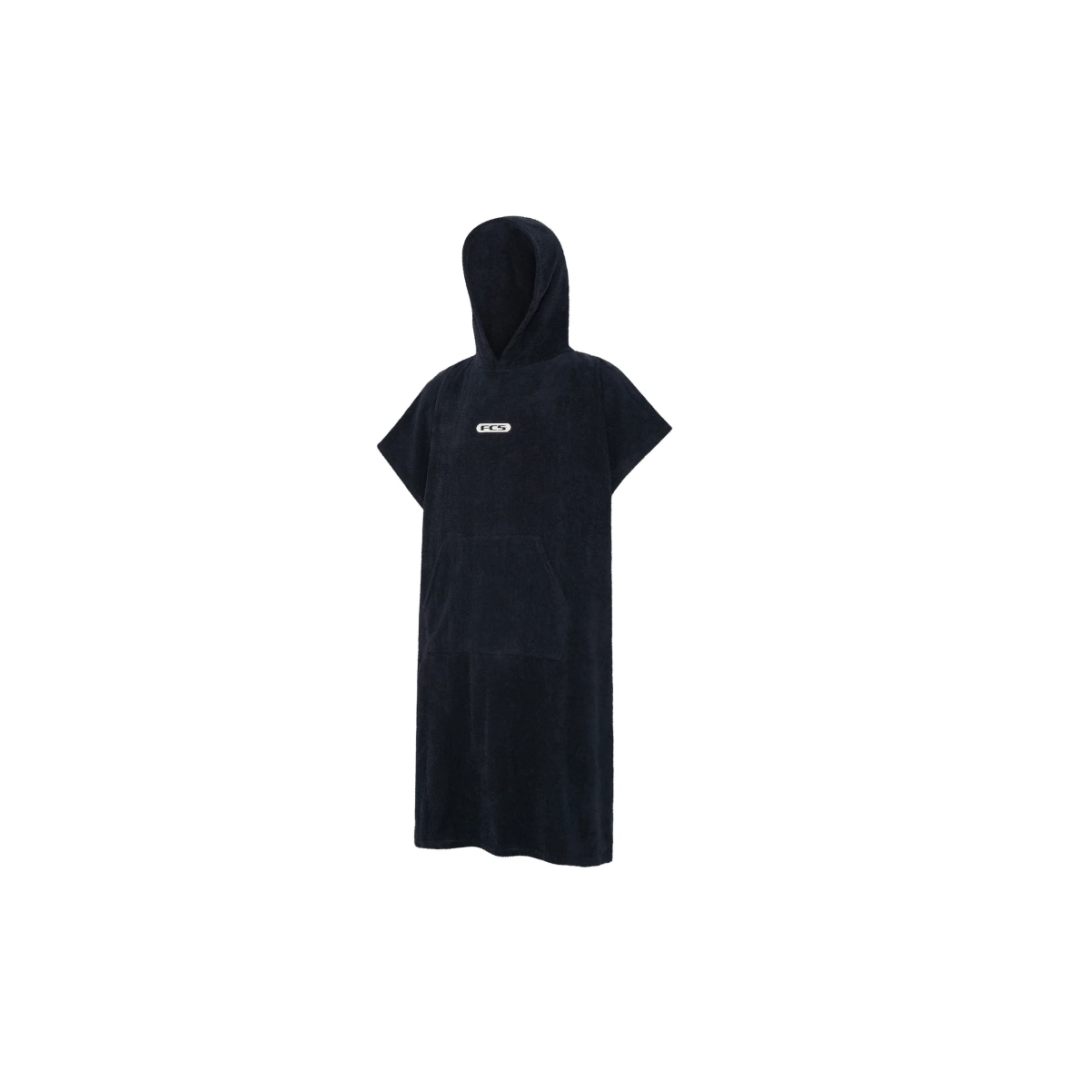 FCS TOWEL PONCHO SPUGNA BLACK