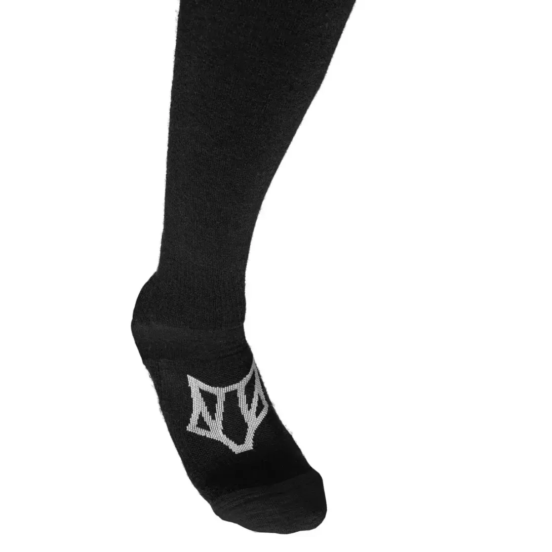 WOOLF TORSET THIN SOCK-UNI-BLACK-ML