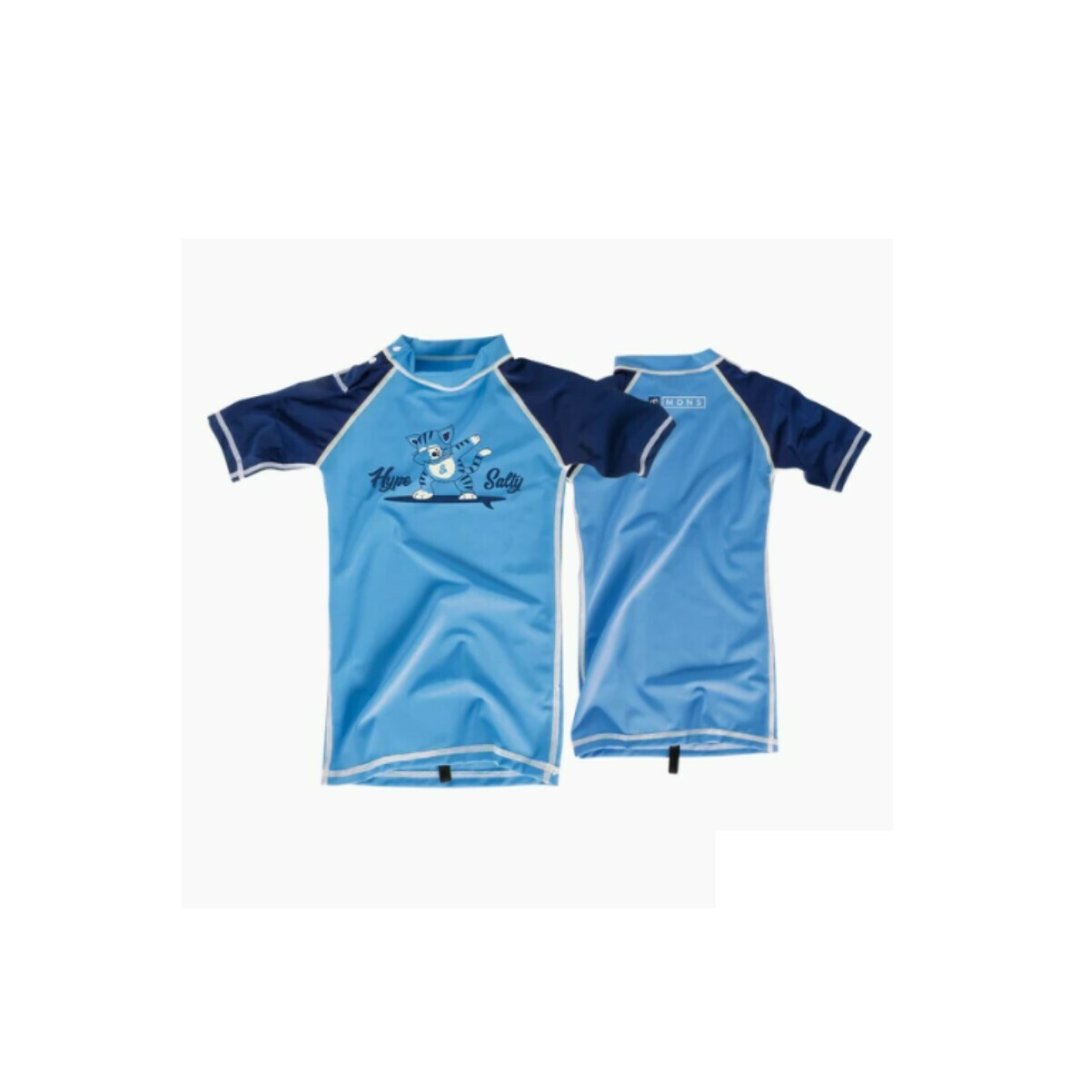 MADNESS LYCRA BOY MANICA CORTA NO LOGO BLU/NAVY TG. L