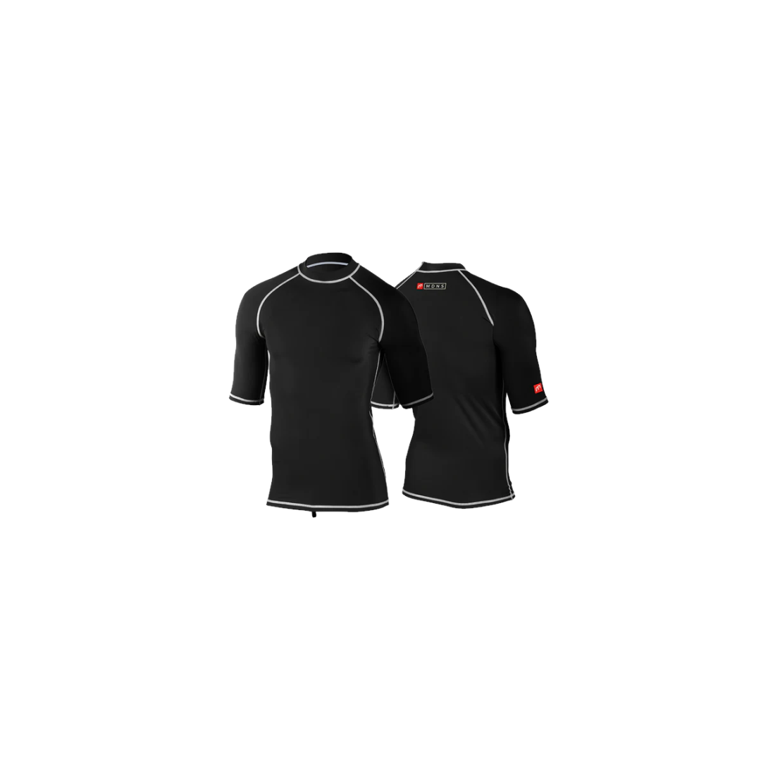 MADNESS LYCRA MEN SS NO LOGO BLACK