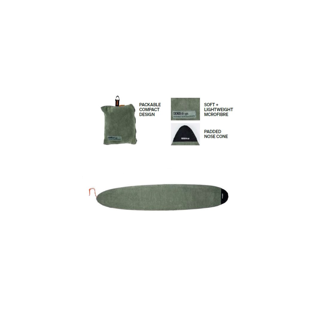 FCS SACCA STRETCH PACKABLE 6'7" MID-LENGHT ALPINE