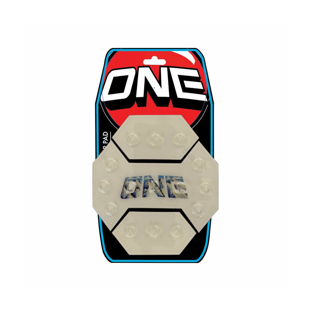 OBJ STOMP PAD MOD POD BLU LOGO 6.5"X5.5"