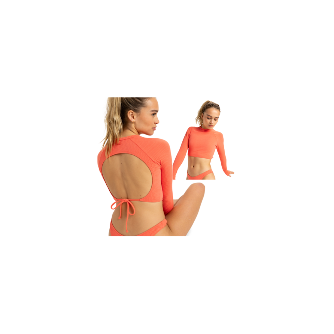 LYCRA LAGOS CROP TOP LS EMBERGLOW CAMPIONARIO SS 25