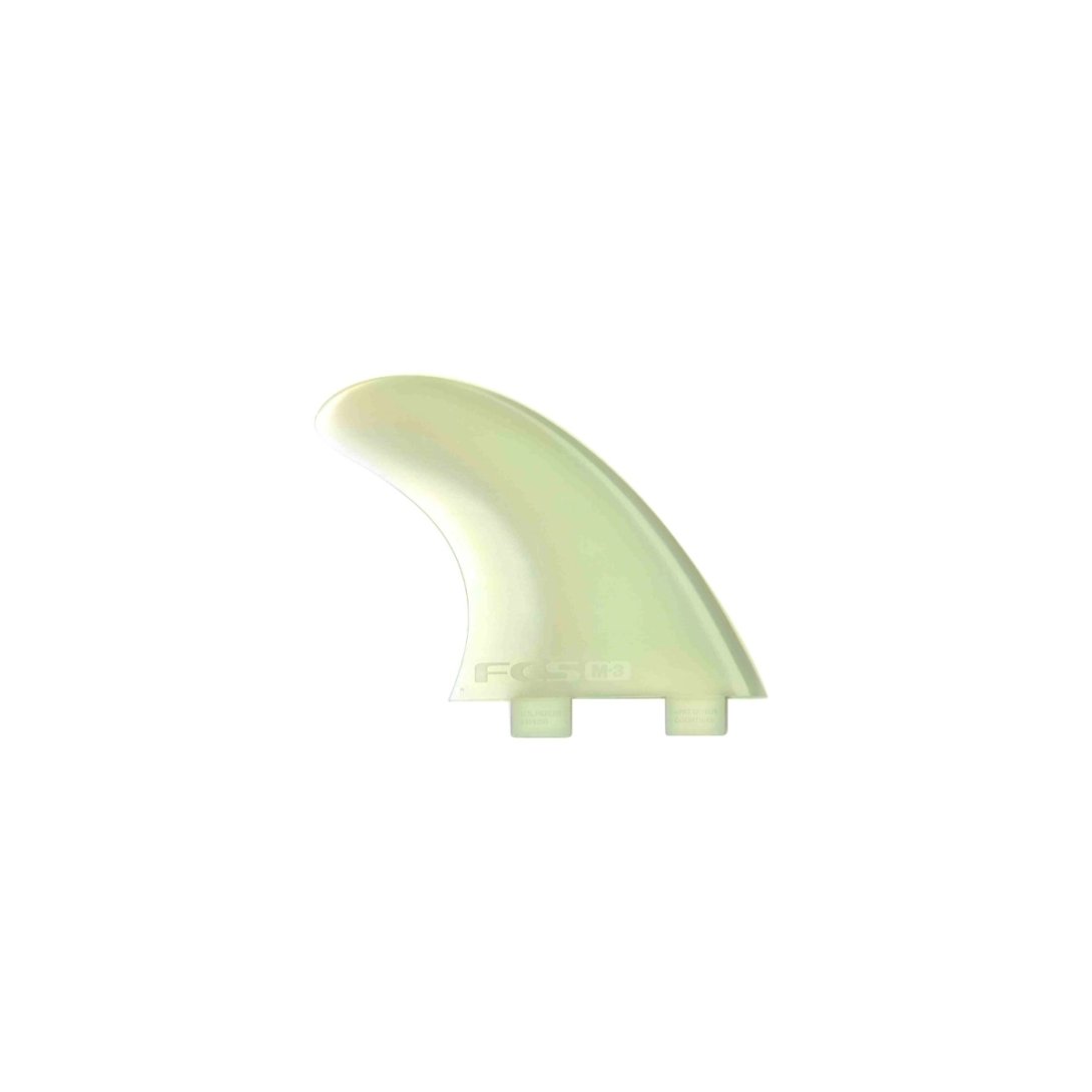 FCS I M3 SMALL NATURAL GLASS FLEX TRI FIN NO PACKAGING