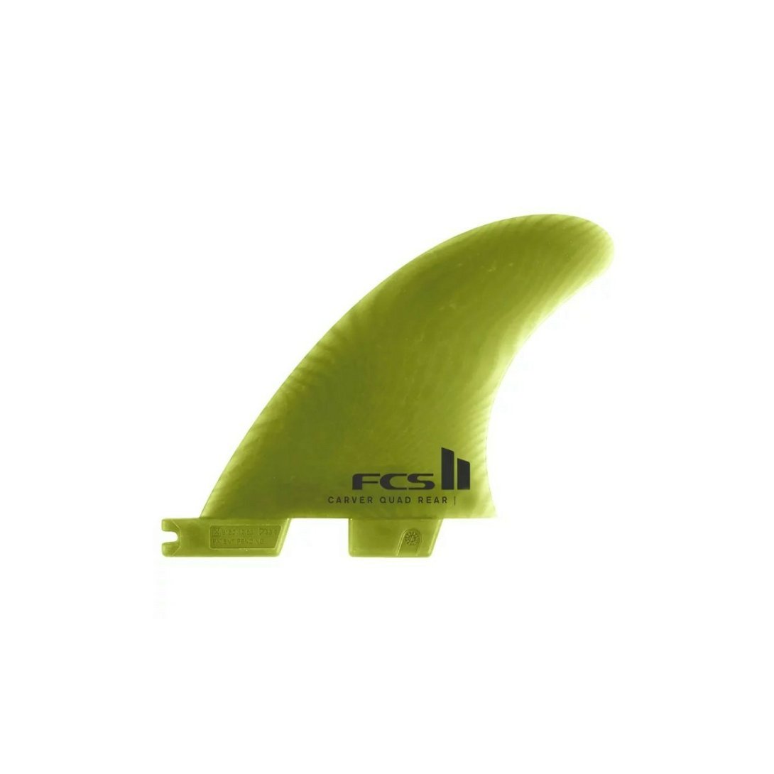 FCS II CARVER NEO GLASS MEDIUM EUCALYPTUS QUAD REAR FINS