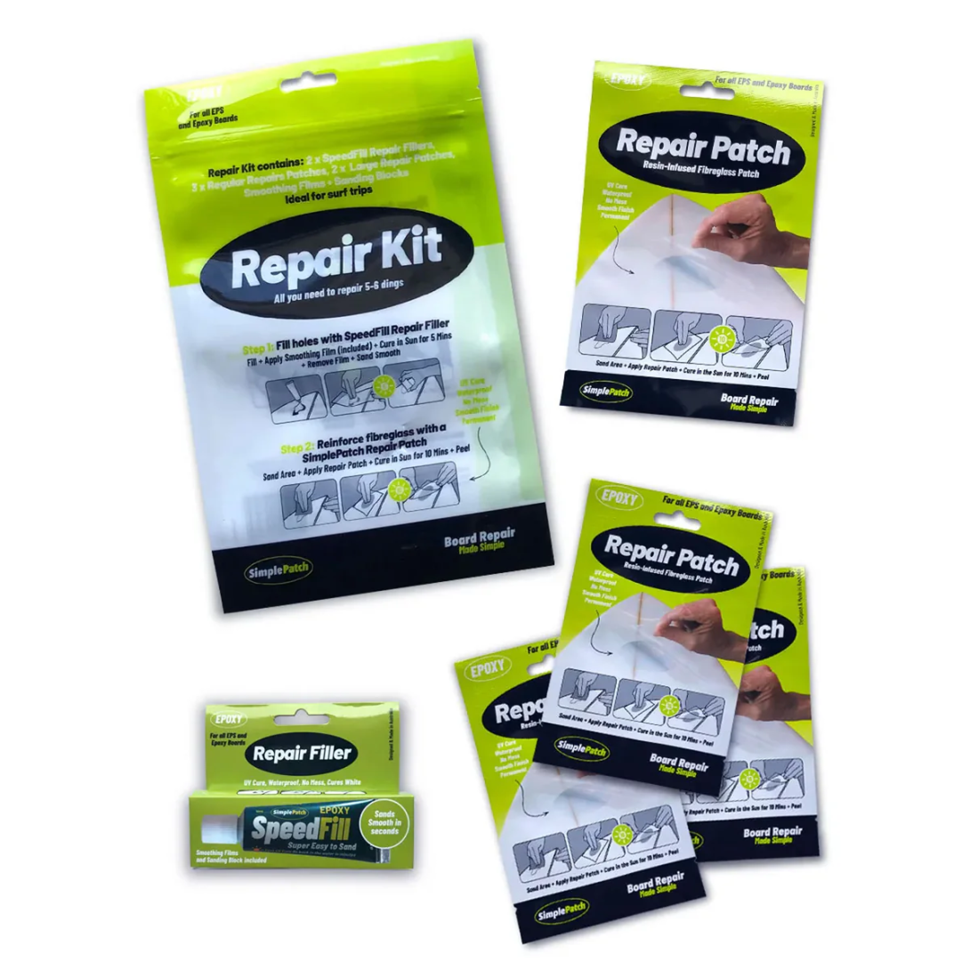 FCS KIT RIPARAZIONE PATCH EPOXY NEW