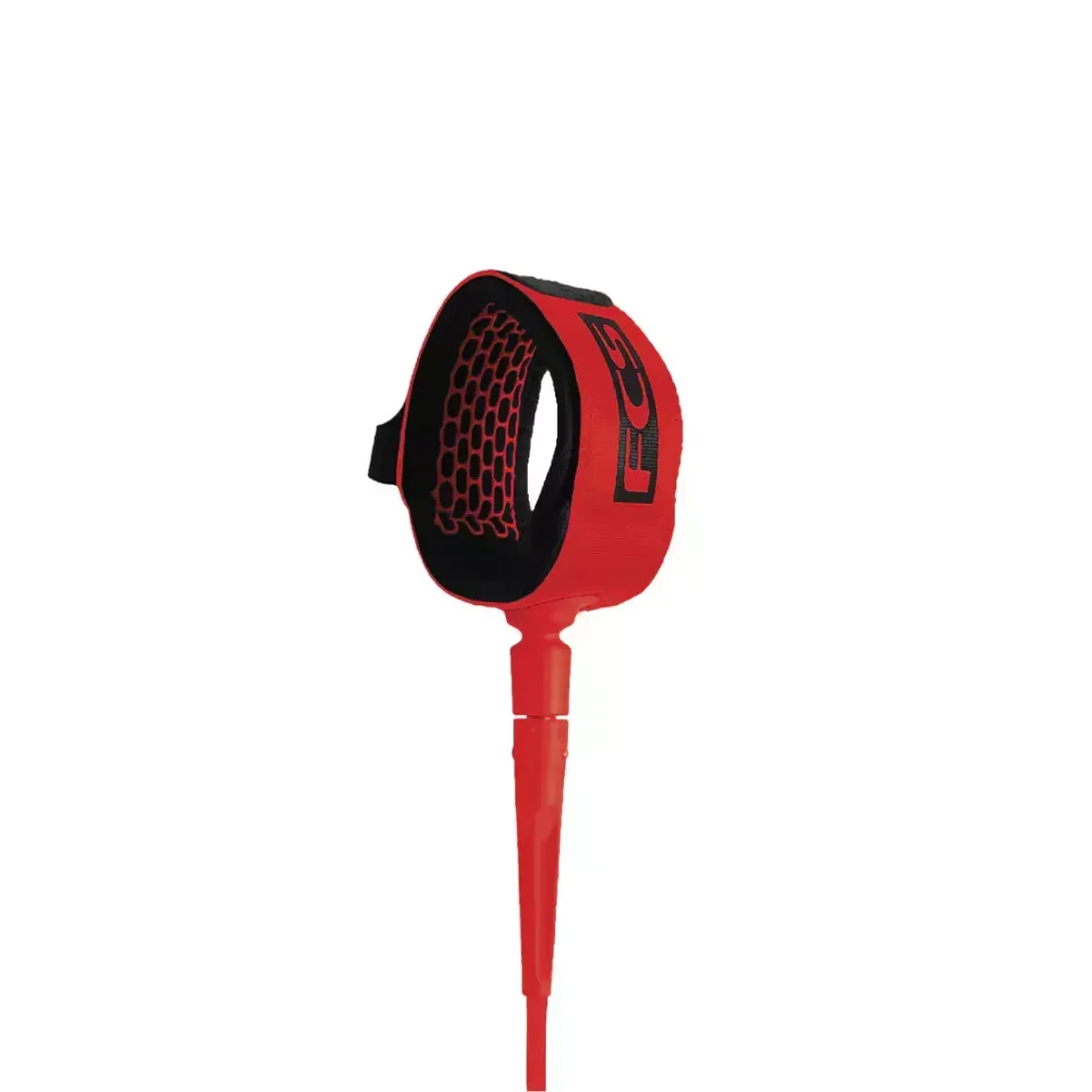 FCS LEASH 6" ALL ROUND ESSENTIAL CODE RED NEW