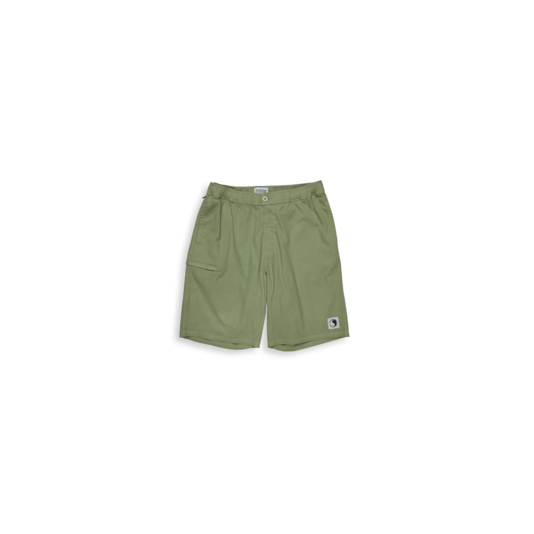 T&C ELASTIC COUNTRY SHORT 21" SAGE SCONTO 30%
