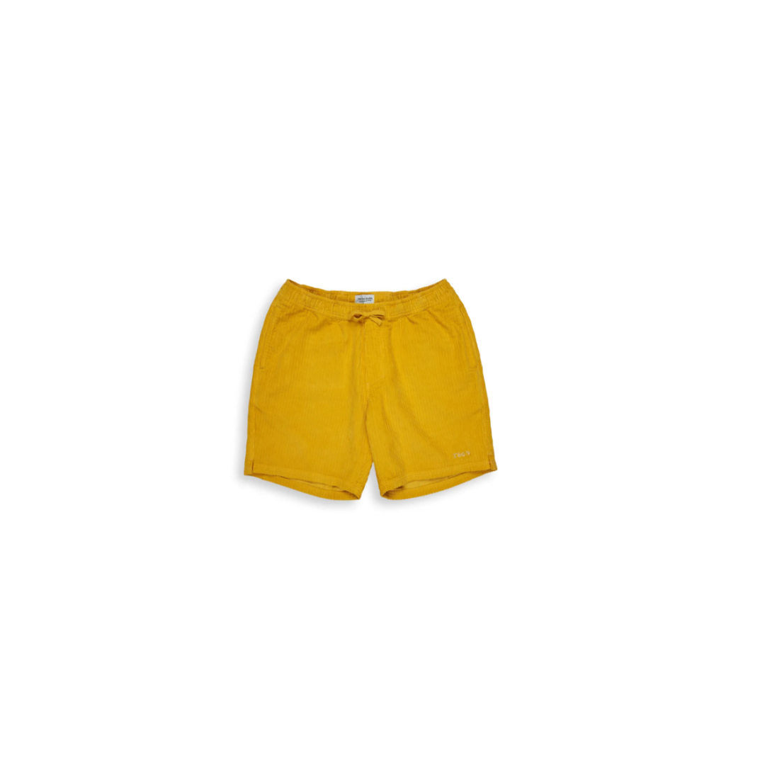 T&C CORDUROY BEACH SHORT19" WASHED MUSTARD SCONTO 40%