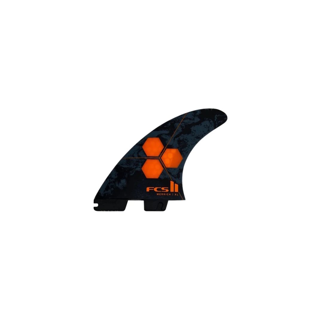 FCS II AL MERRICK PC XLARGE ORANGE TRI FINS