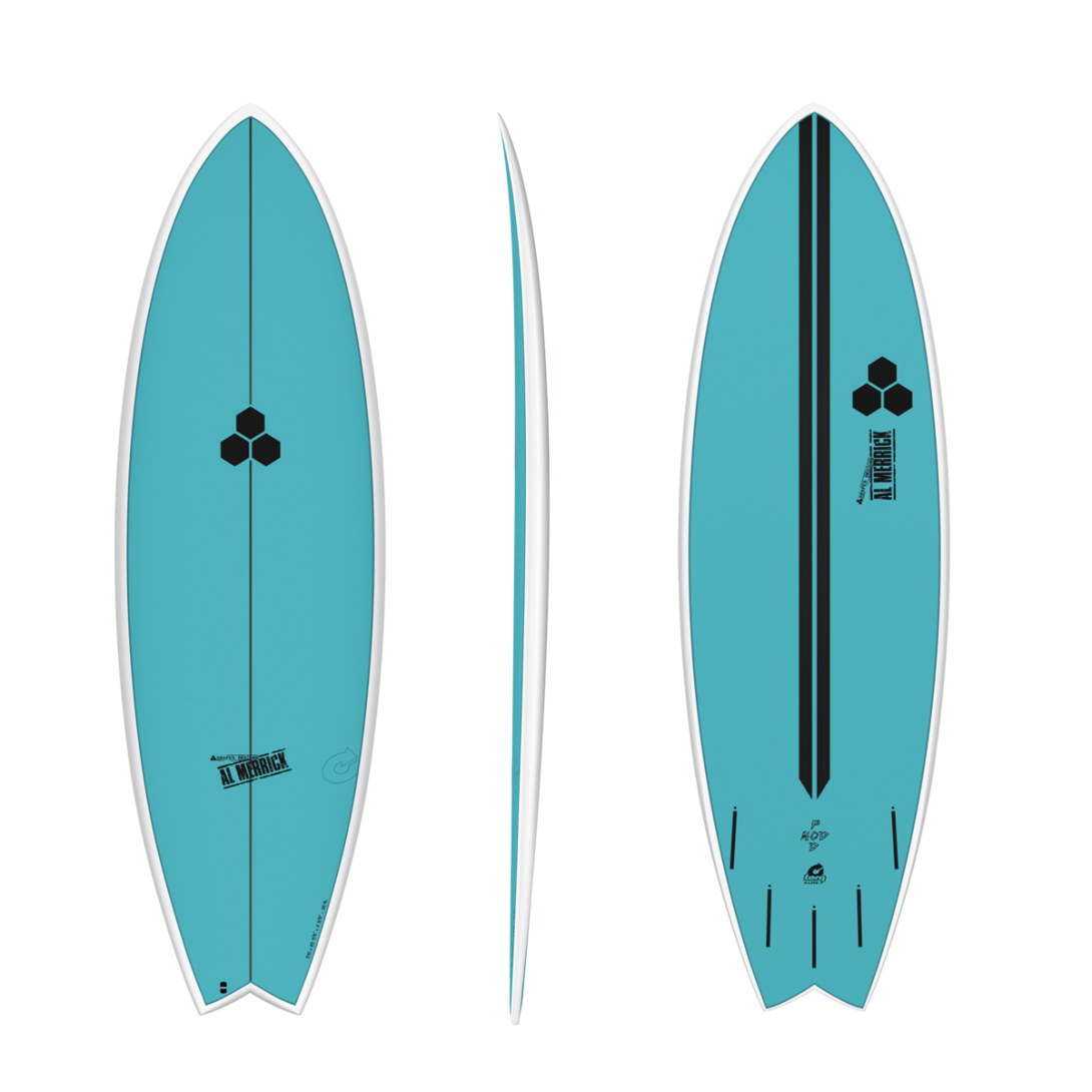 TORQ PODMOD 5'10" X-LITE 3.0 MARINE BLUE RAIL PINLINE 35.7Lt