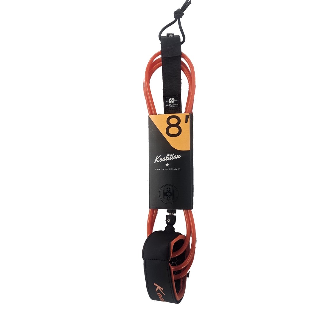 KOALITION LEASH PREMIUM 8'' ORANGE