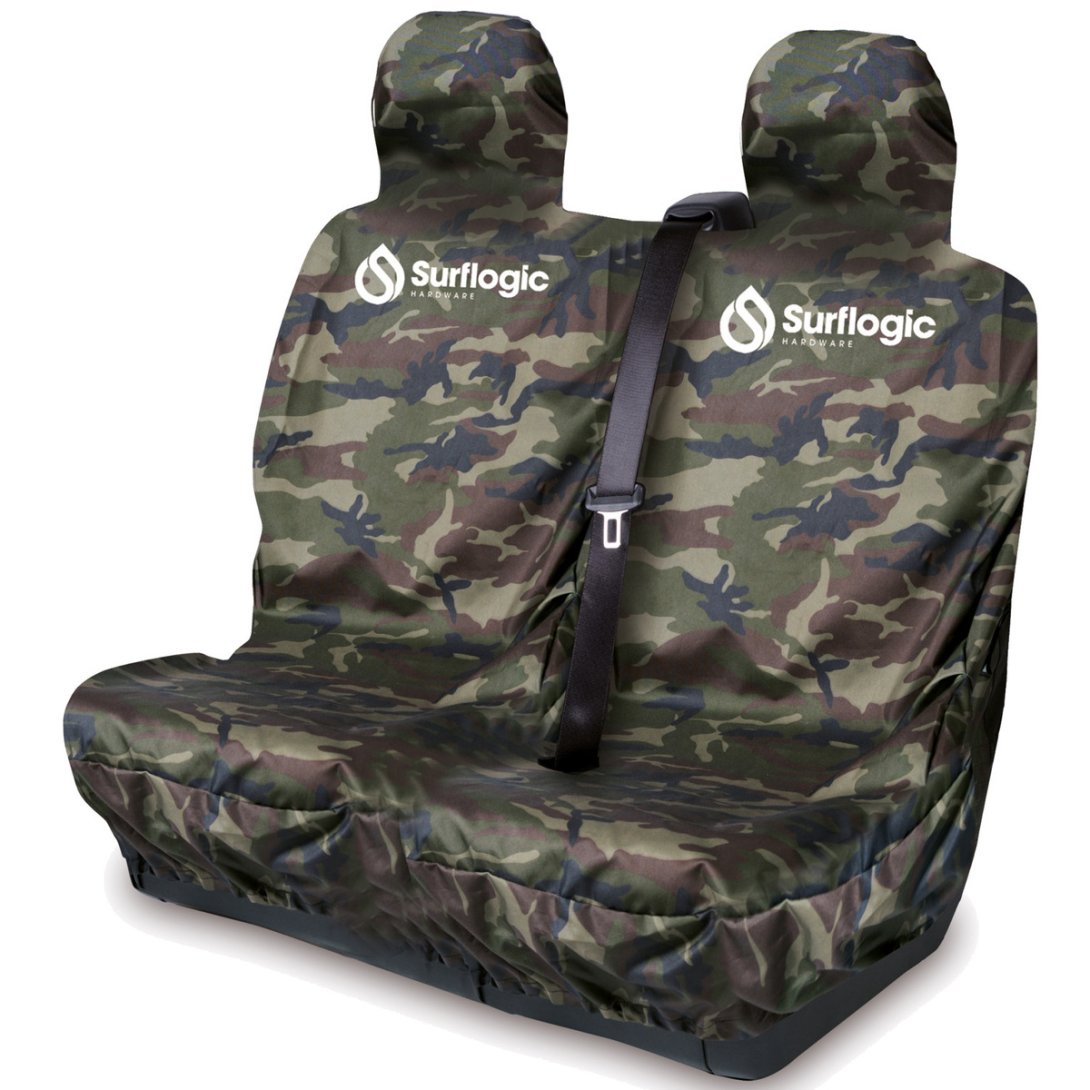 SURF LOGIC CAR SEAT COVER DOUBLE CAMOUFLAGE