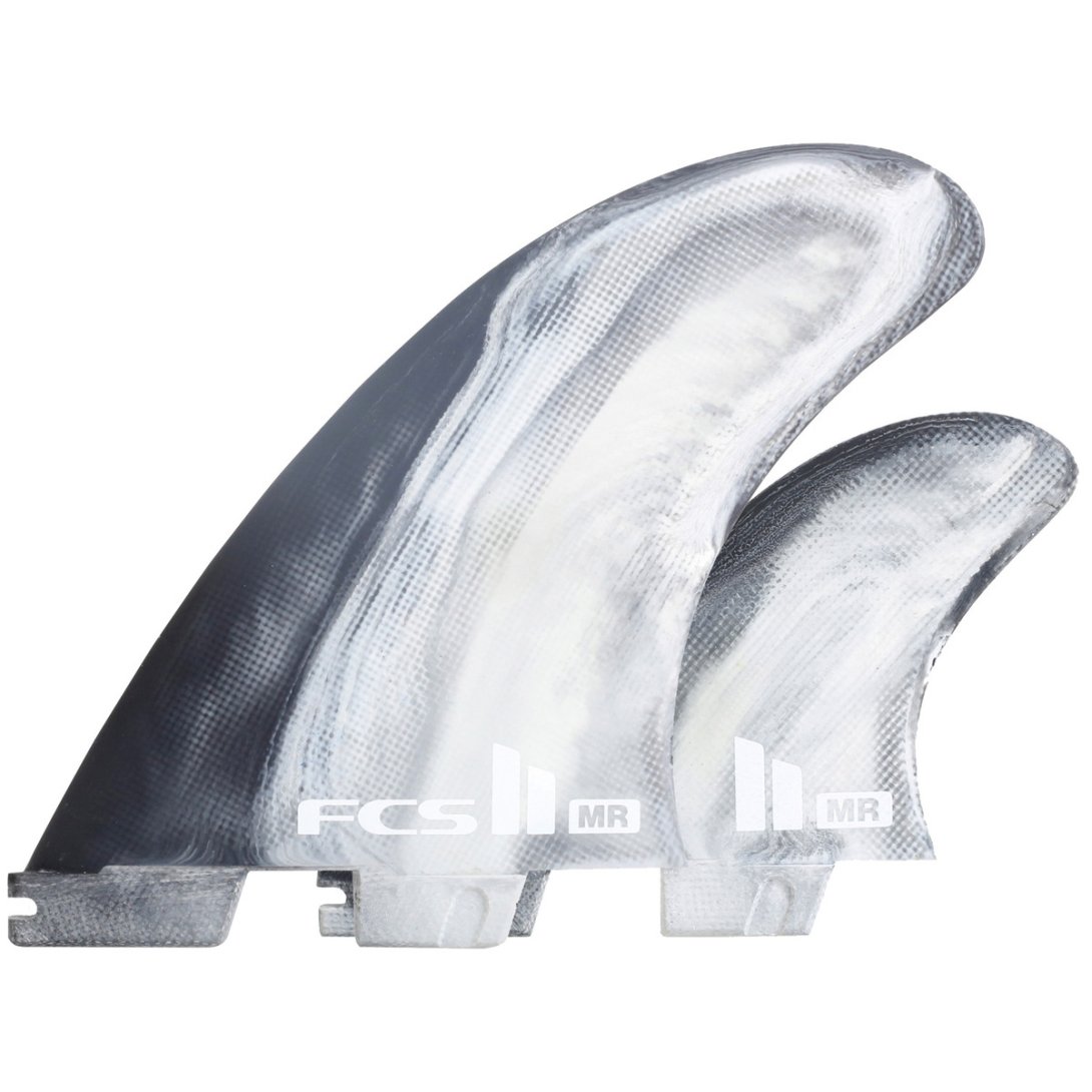 FCS II MARK RICHARD TWIN+1 PC M-L BLACK/WHITE SWIRL