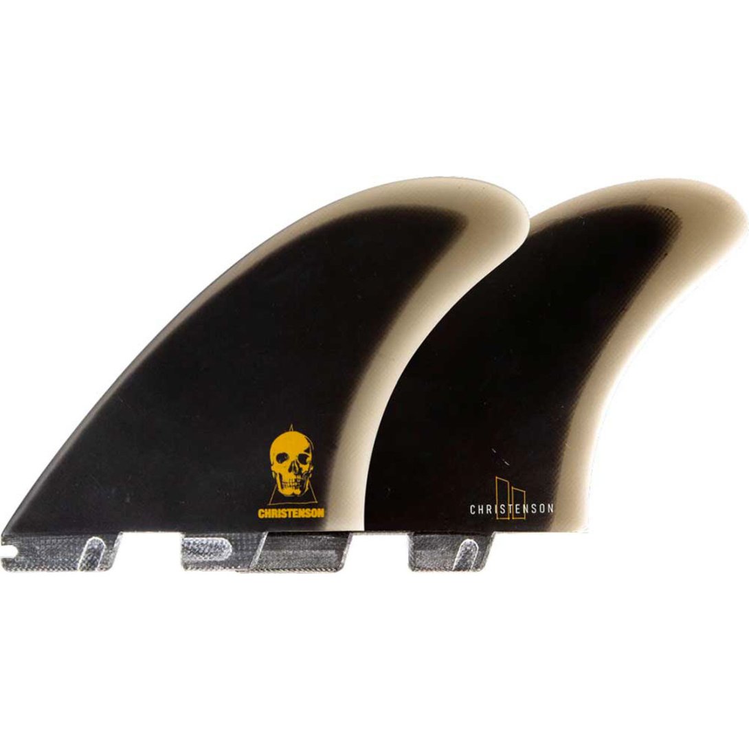 FCS II CHRISTENSON TWIN PG BLACK FINS