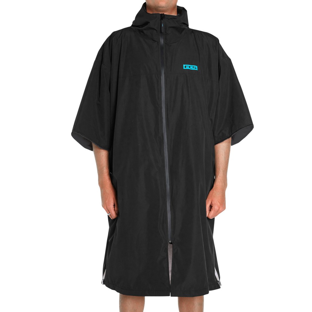 PONCHO FCS SHELTER ALL WEATHER BLACK L/XL