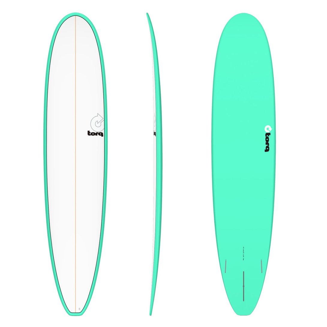 TORQ TET 9'0" LONGBOARD PINLINE SEAGREEN 72LT