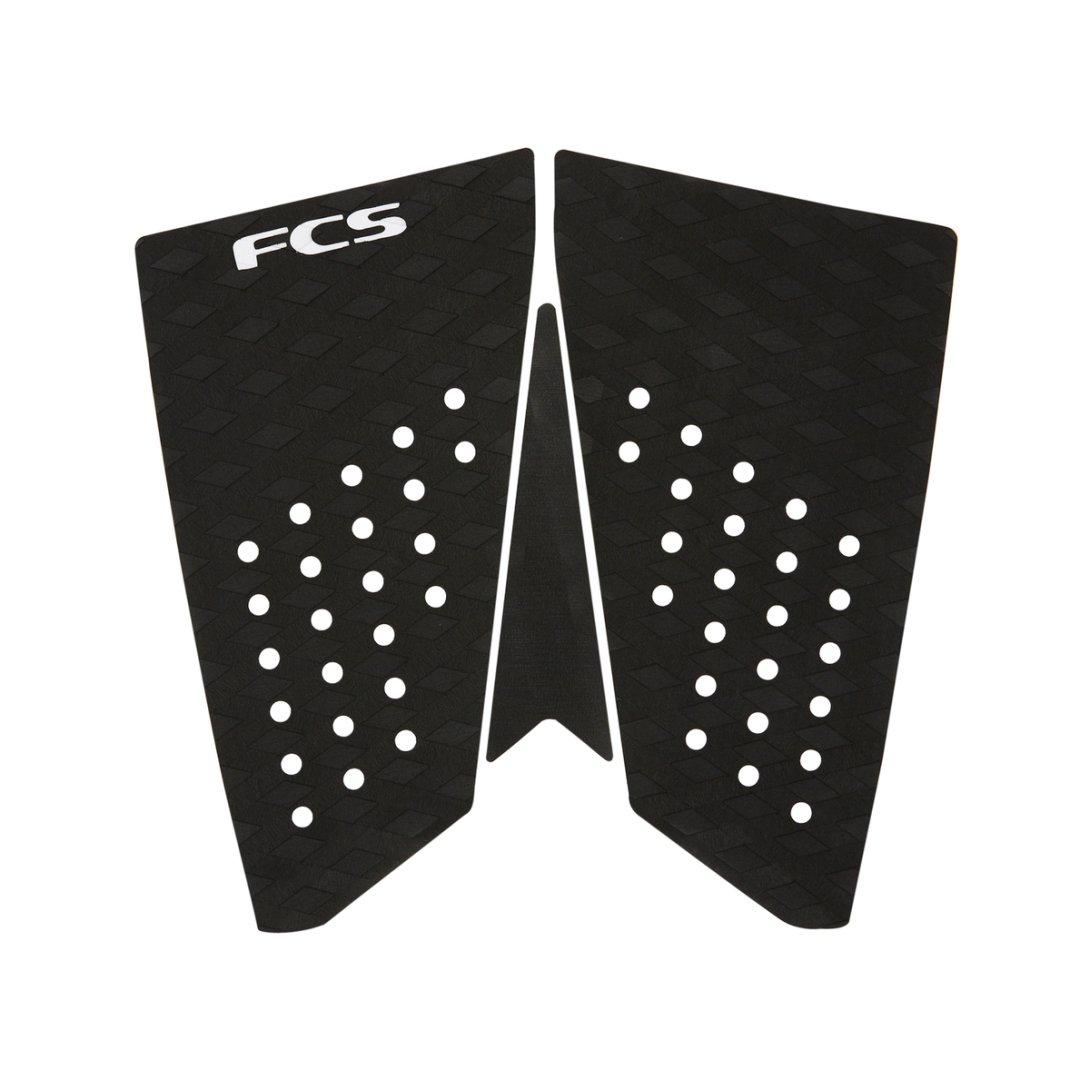 FCS GRIP T-3 FISH BLACK 3pcs