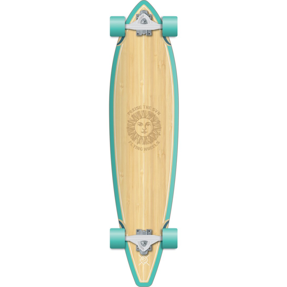 PRAISE 39" FLYING WHEELS HD PRINT AQUA