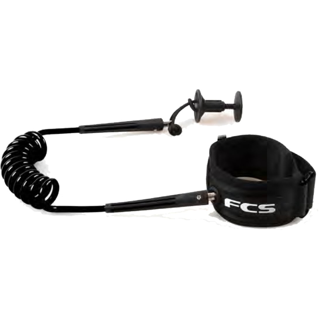 FCS Bodyboard Leash Black per POLSO