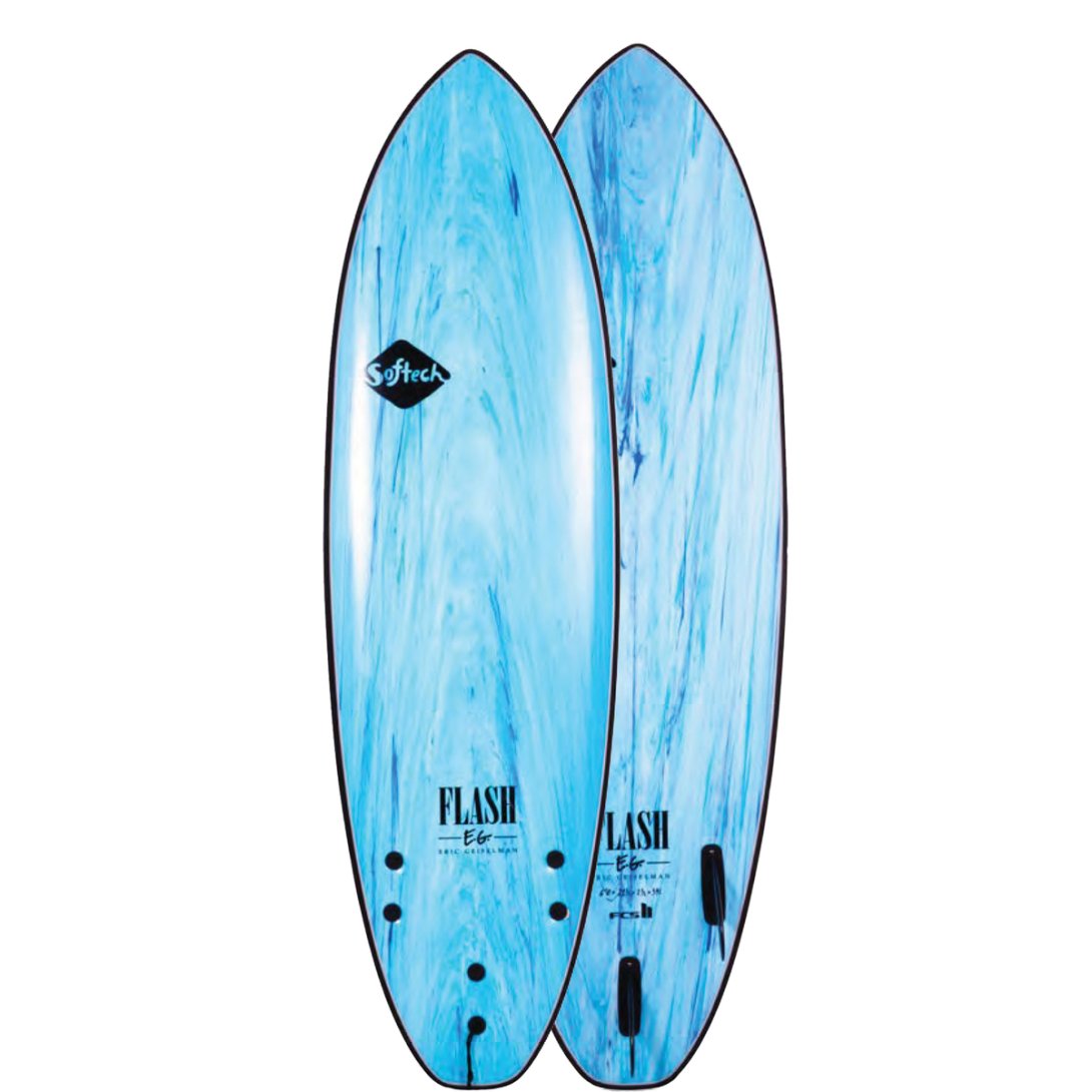 FLASH ERIC GEISELMAN  6'0" FCSII ACQUA MARBLE  39LT