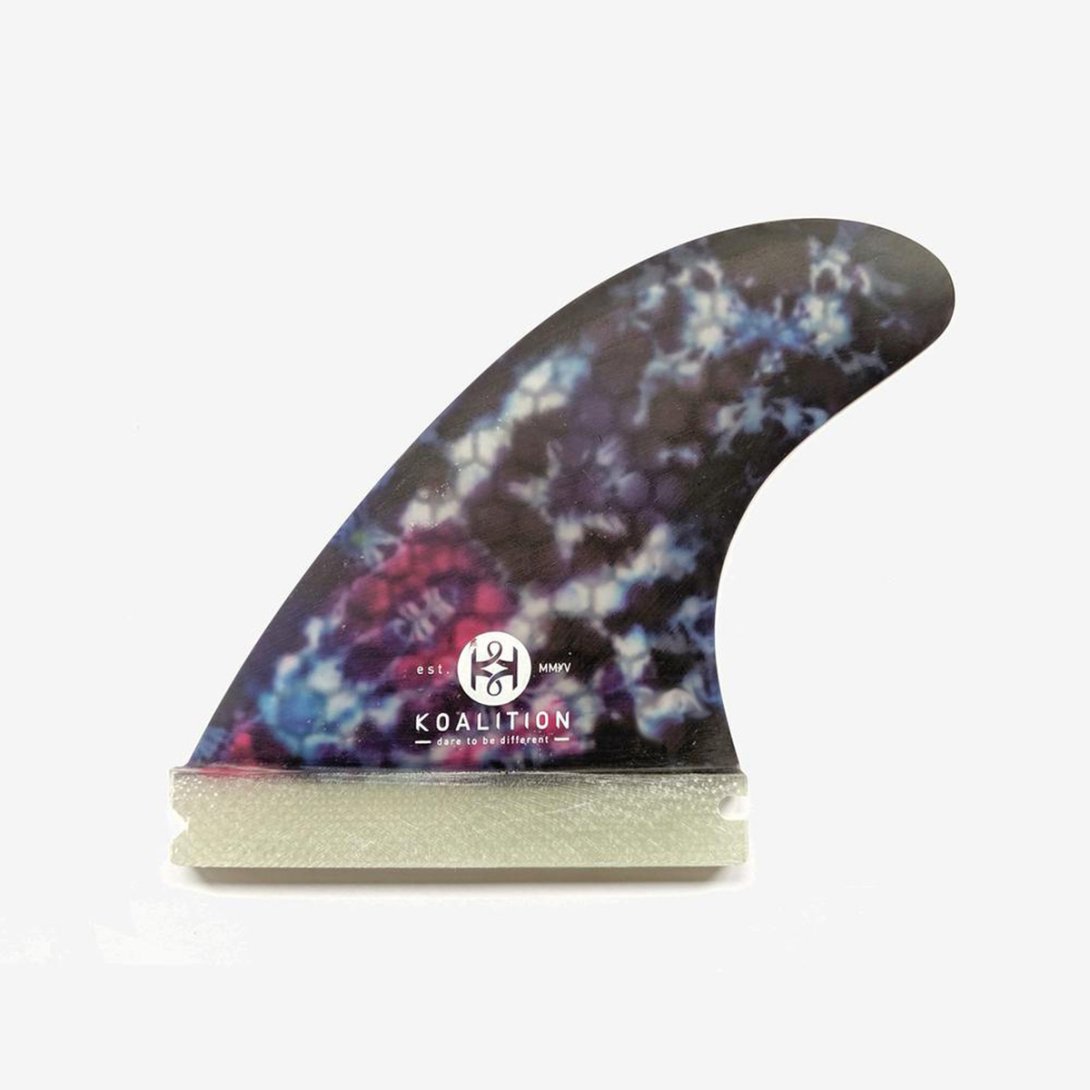 KOALITION TIE and DYE THRUSTER FUTURE LARGE