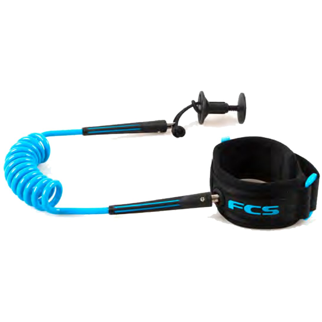 FCS Bodyboard Leash Black/Blue per POLSO