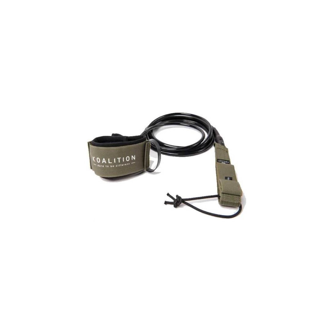 KOALITION LEASH REGULAR  8'' ARMY BLACK