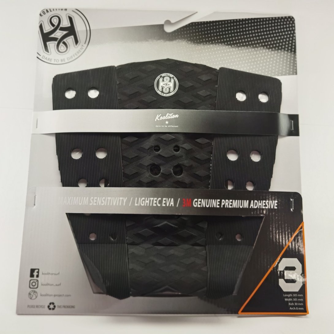 KOALITION GRIP HYBRIDE BLACK 3pcs