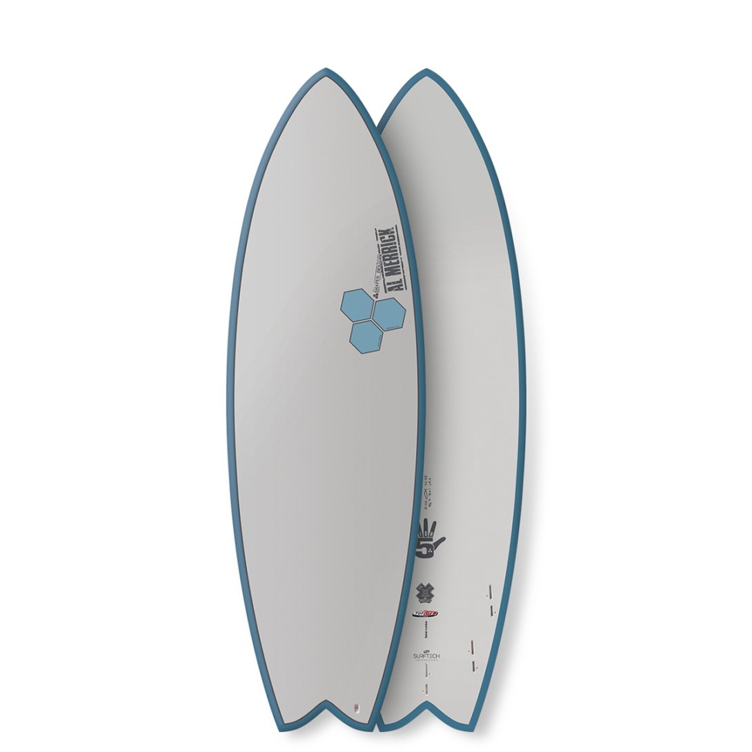 CHANNEL ISLAND 5'11" HIGH FIVE TUFTLITE V-TECH FCSII Lt 37.7