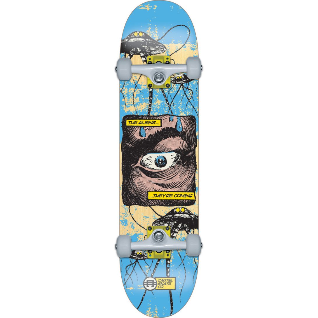 SKATE CARTEL GRAFICA ALIENS 7.8