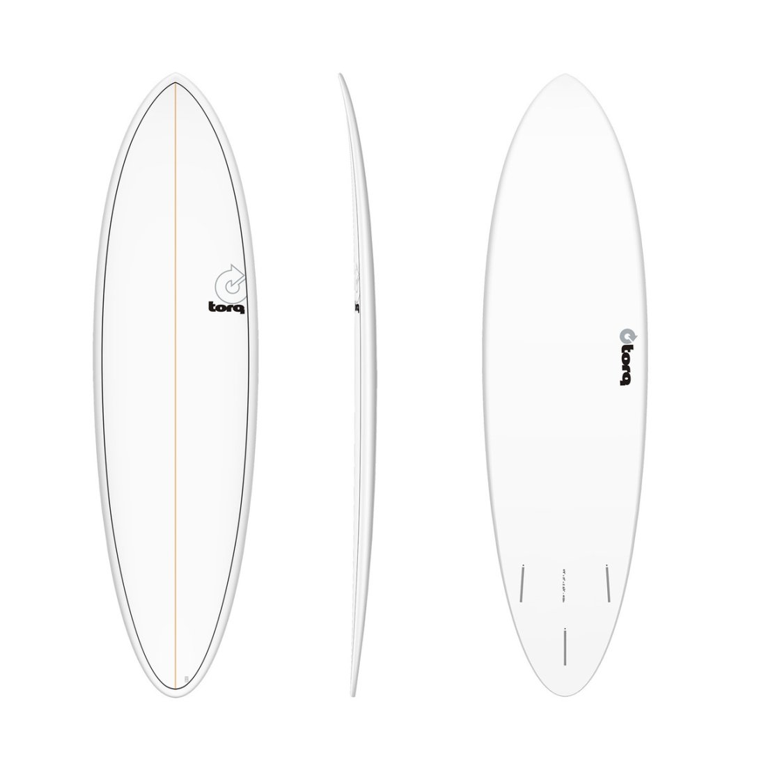 TORQ TET 6'8'' FUN WHITE PINLINE 41.8LT