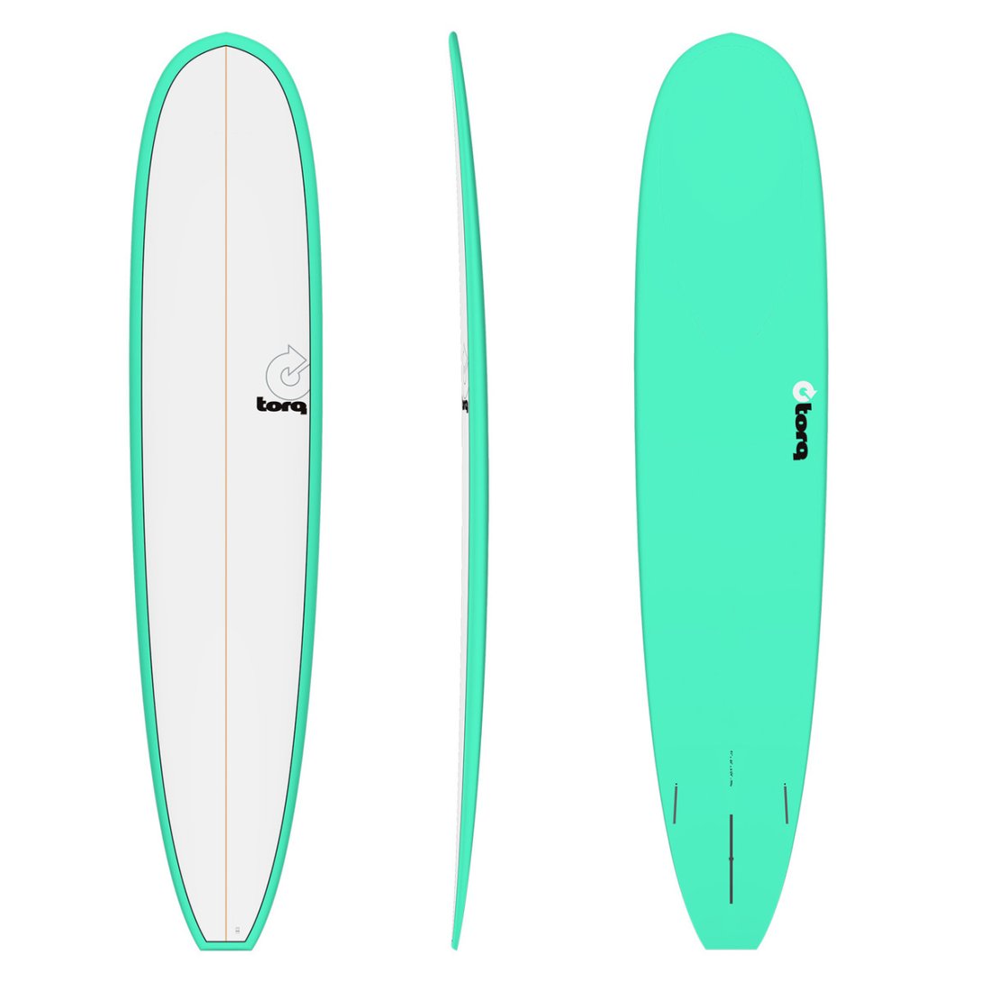 TORQ TET 9'1" LONGBOARD PINLINE SEAGREEN 77LT