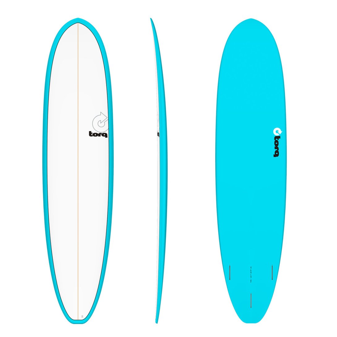 TORQ TET 8'2'' MALIBU V+  PINLINE COLOR BLUE 70.5LT