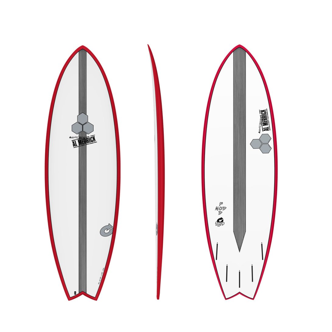 TORQ POD MOD X-LITE  5'6'' RED RAIL + PINLINE 31.3LT