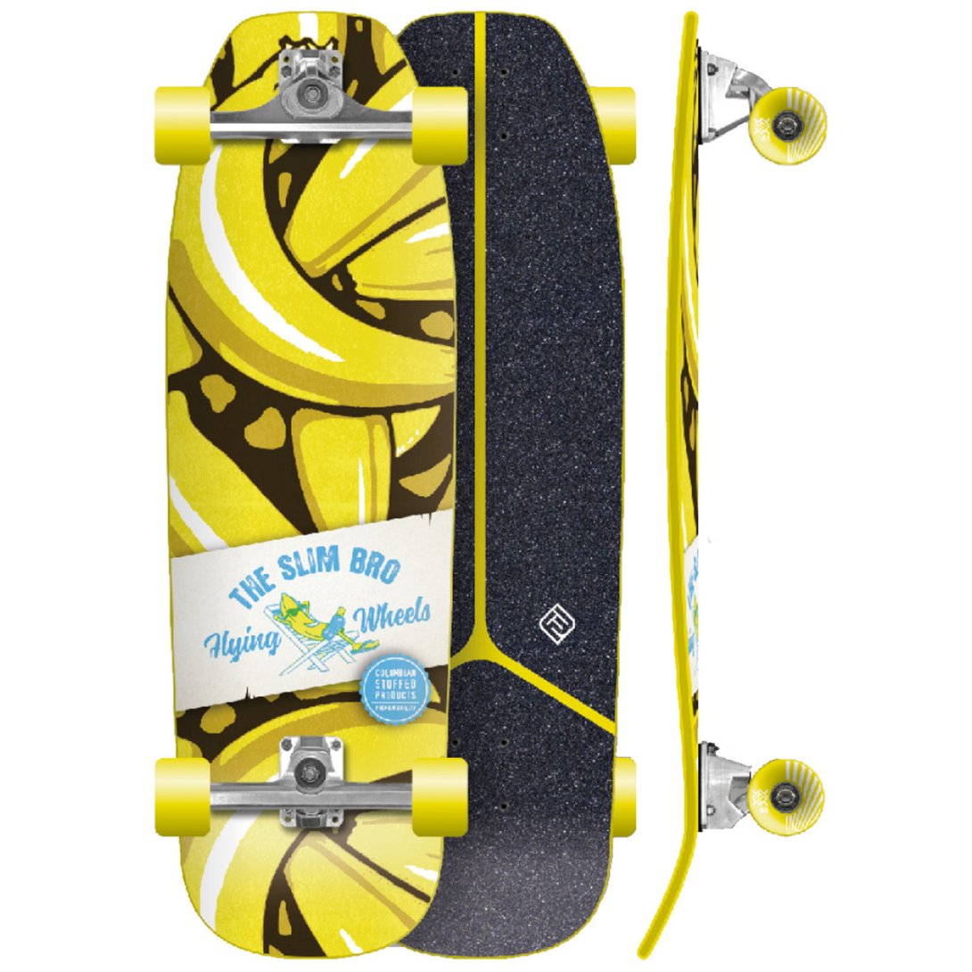 SLIMBRO 31" SURFSKATE FLYING WHEELS THE STIR TRUCK