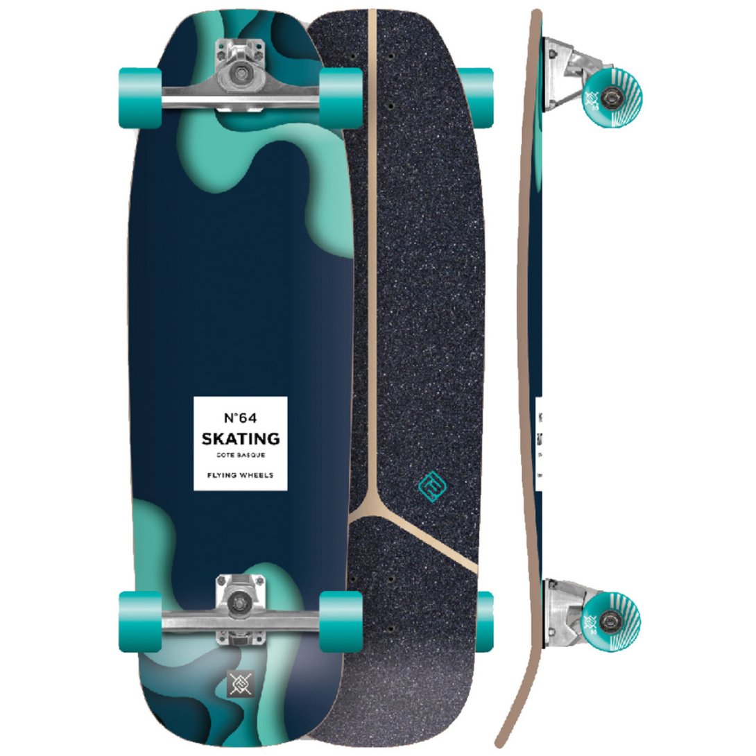 DEEP 31" SURFSKATE FLYING WHEELS THE STIR TRUCK