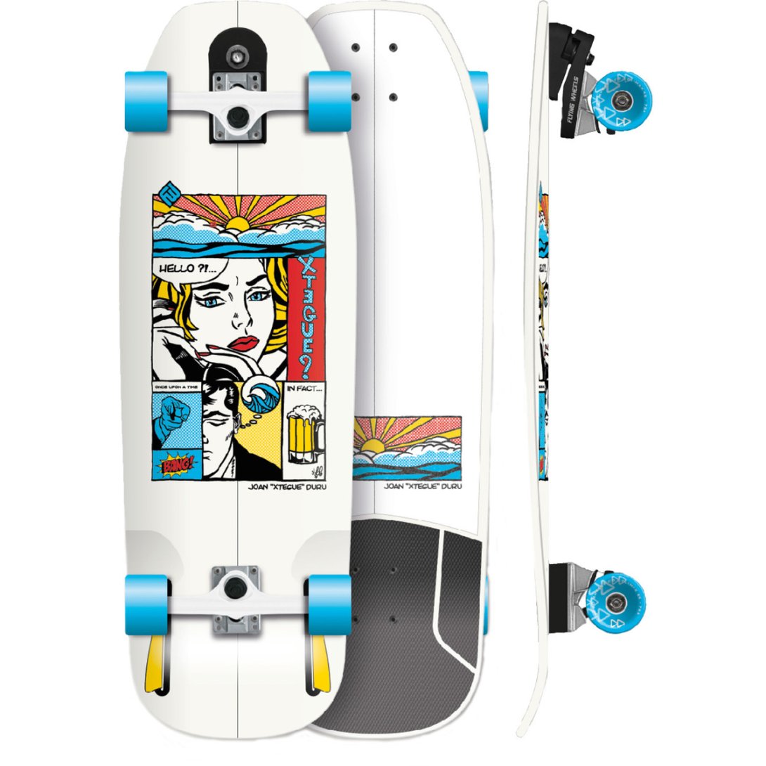 JOAN DURU 31" SURFSKATE FLYING WHEELS