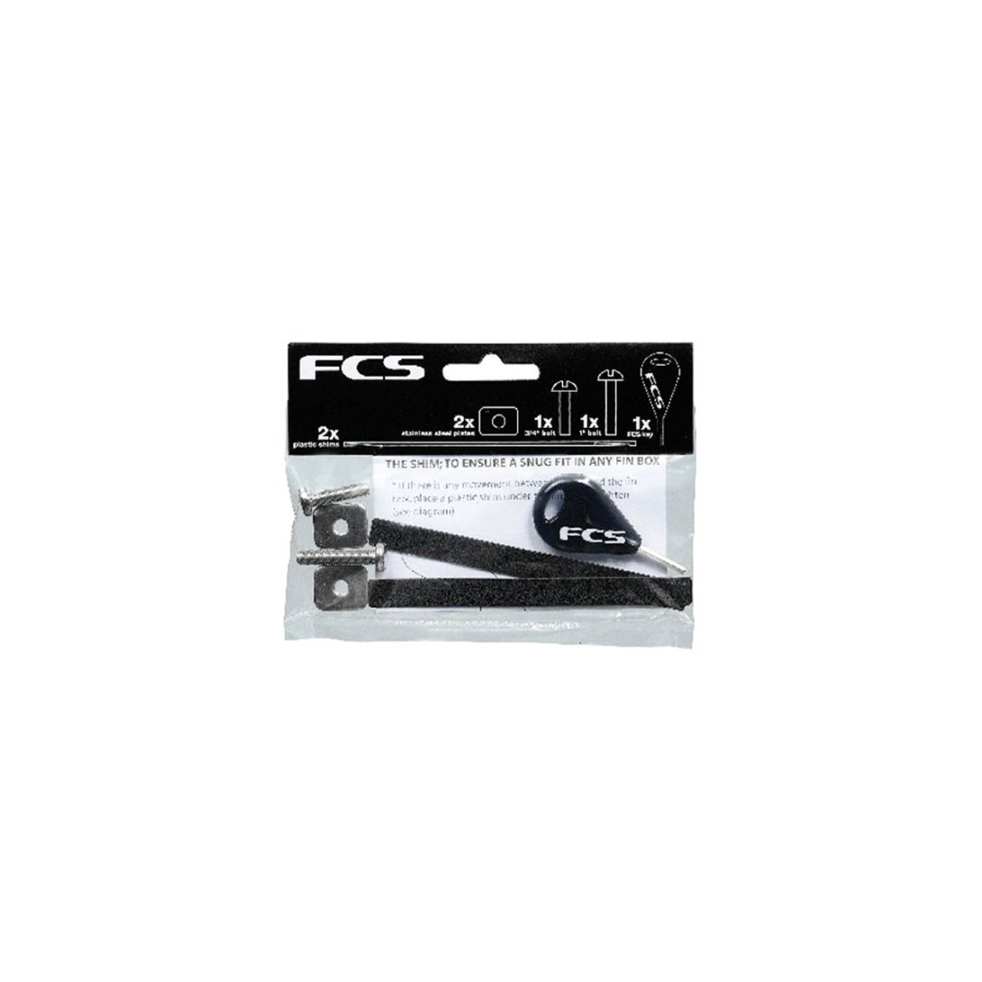 LONGBOARD SPARE PART KIT (1vite corta +1 lunga, spessori chiave fcs)