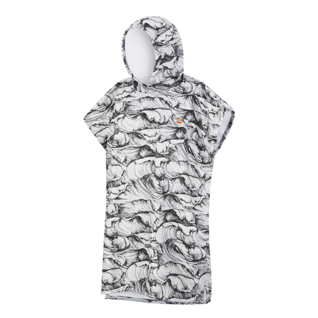 PONCHO AFTER OCEAN DARK GREY