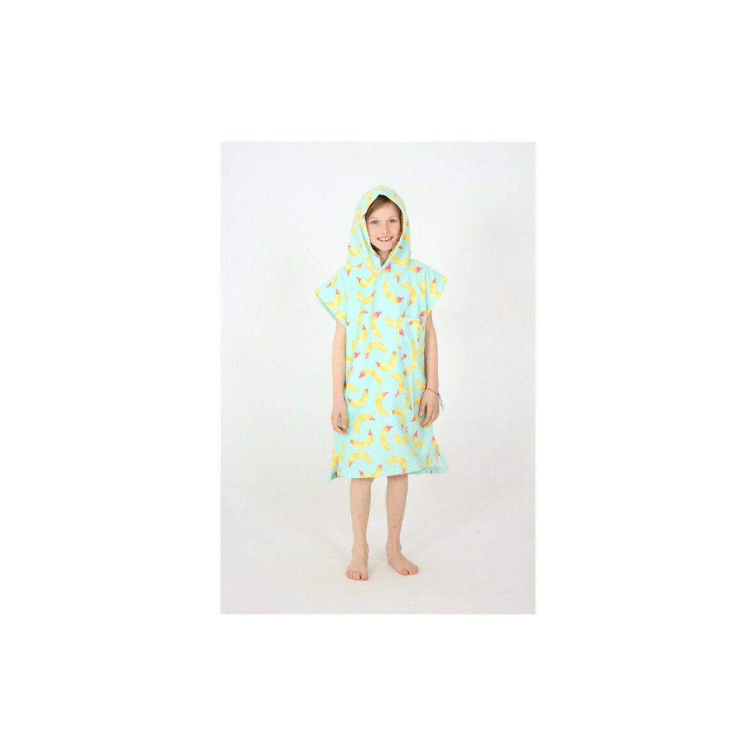 PONCHO AFTER TODDLER BANANA STAIN 4-8 ANNI (110-130 CM)